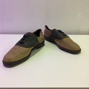 Men's Two-Tone Oxford Shoes